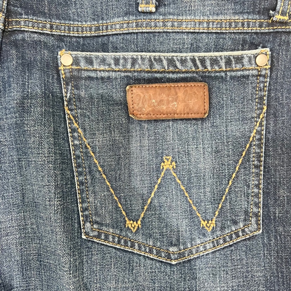 Wrangler Retro Relaxed Bootcut jeans 38x36 Jackson Hole Blue Denims Dark TALL